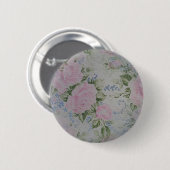 Rosa Rose Vintag Button (Vorne & Hinten)