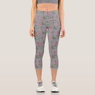 Rosa Rose Vintag Capri Leggings