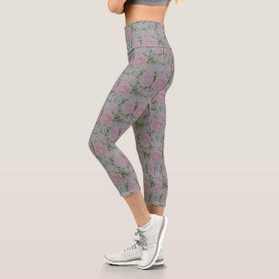 Rosa Rose Vintag Capri Leggings