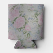 Rosa Rose Vintag Dosenkühler (Vorderseite)