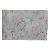 Rosa Rose Vintag Kissenbezug (Rückseite)