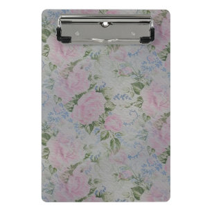 Rosa Rose Vintag Mini Klemmbrett