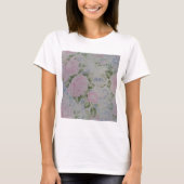 Rosa Rose Vintag T-Shirt (Vorderseite)