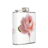 Rosa Rose Vinyl Flachmann (Rechts)