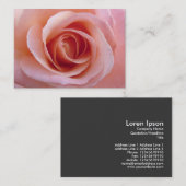 Rosa Rose Visitenkarte (Vorne/Hinten)