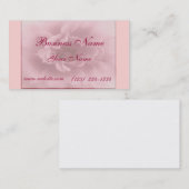 Rosa Rose Visitenkarte (Vorne/Hinten)