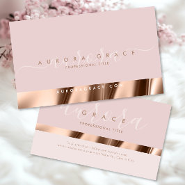 Rosa Rose Visitenkarte