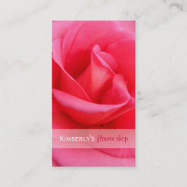 Rosa Rose Visitenkarte