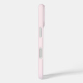 Rosa Rose Weichweich weißes Pastellfarben Case-Mate iPhone Hülle (Rückseite / Rechts)