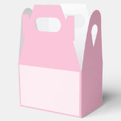 Rosa Rose Weichweich weißes Pastellfarben Geschenkschachtel (Geöffnet)