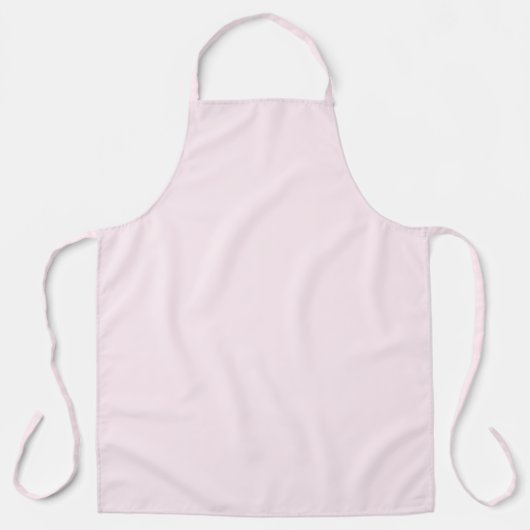 Rosa Rose Weichweich weißes Pastellfarben Schürze (Vorderseite)