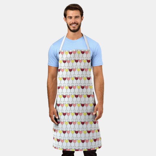 Rosa Rosé Weinkultur und Erde Weinroute Mendrisiot Schürze (Getragen)