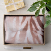 Rosa Rose Zebra Seidenpapier (Geschenk)