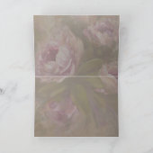 Rosa Rosen 13 x 18 cm Karte (Innenseite)