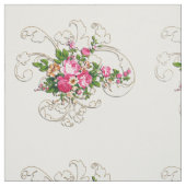 Rosa Rosen 5x8 Stoff (Muster)