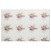 Rosa Rosen 5x8 Stoff (Fat Quarter (45,7 x 55,9 cm))