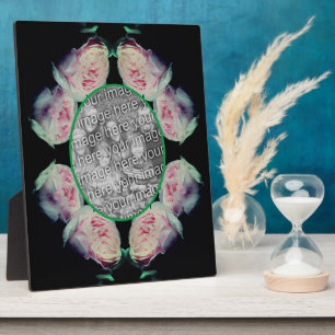 Rosa Rosen Abstrakt hinzufügen Ihr eigenes Foto Fotoplatte