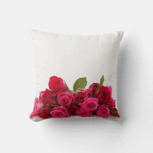 Rosa Rosen Accessoires Schlafzimmer oder Wohnzimme Kissen