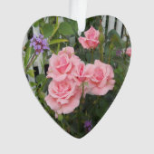 Rosa Rosen Akryllisch Ornament (Vorderseite)