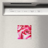 Rosa Rosen Aquarellkunst Magnet (In Situ (Geschirrspüler))