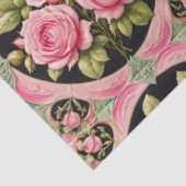 Rosa Rosen Beliebte schöne Sammlung Seidenpapier (Ausschnitt)