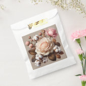 Rosa Rosen Blume Blumenladen Tasche Geschenktütchen (Versiegelt)