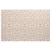 Rosa Rosen-Blumen braunes Stoff (Yard (91,4 cm))