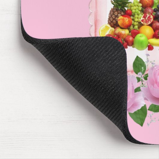 Rosa Rosen Blumenmousepad! Mousepad (Ecke)