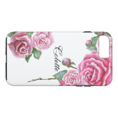 Rosa Rosen-Blumenstrauß iPhone 7 Plusfall Case-Mate iPhone Hülle (Rückseite (Horizontal))