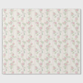 Rosa Rosen-Blumenverpackungspapier Geschenkpapier (Flach)
