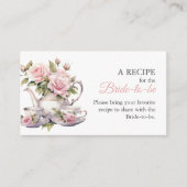 Rosa Rosen Brautparty Piazza della Riforma Begleitkarte (Vorderseite)