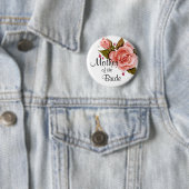 Rosa Rosen Button (Beispiel)
