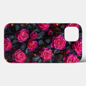 Rosa Rosen Case-Mate iPhone Hülle (Rückseite (Horizontal))