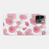 Rosa Rosen Case-Mate iPhone Hülle (Rückseite (Horizontal))