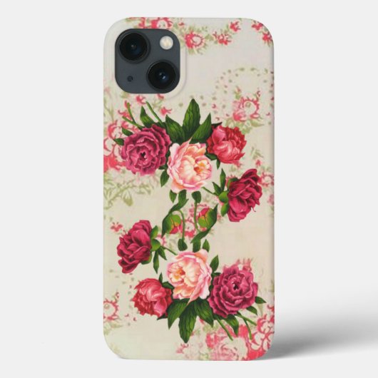 Rosa Rosen Case-Mate iPhone Hülle (Rückseite)