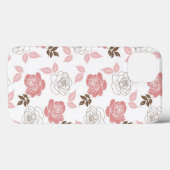 Rosa Rosen Case-Mate iPhone Hülle (Rückseite (Horizontal))