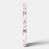 Rosa Rosen Case-Mate iPhone Hülle (Rückseite / Links)