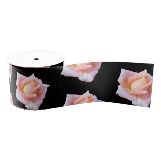 Rosa Rosen Custom Ripsband (Spule)