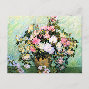 Rosa Rosen-Einladungen Van Gogh Einladung