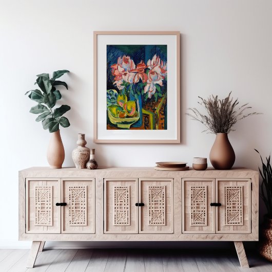 Rosa Rosen | Ernst Ludwig Kirchner Poster