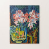Rosa Rosen | Ernst Ludwig Kirchner Puzzle (Vertikal)