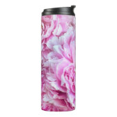 Rosa Rosen für Mama von der Tochter Thermal Tumble Thermosbecher (Nach links gedreht)