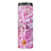 Rosa Rosen für Mama von der Tochter Thermal Tumble Thermosbecher (Rückseite)