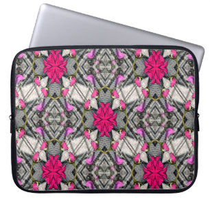 Rosa Rosen für Sie.... Laptopschutzhülle