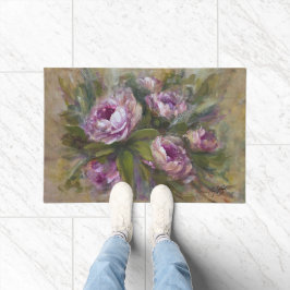 Rosa Rosen Fußmatte