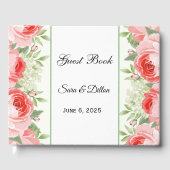 Rosa Rosen Gästebuch (Vorderseite)