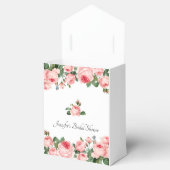 Rosa Rosen Geschenkschachtel (Geöffnet)