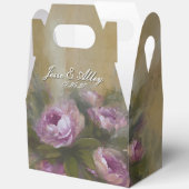 Rosa Rosen Geschenkschachtel (Offen)