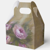 Rosa Rosen Geschenkschachtel (Rückseite)