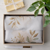 Rosa Rosen Gold Elemente Dekoutieren Seidenpapier (Geschenk)